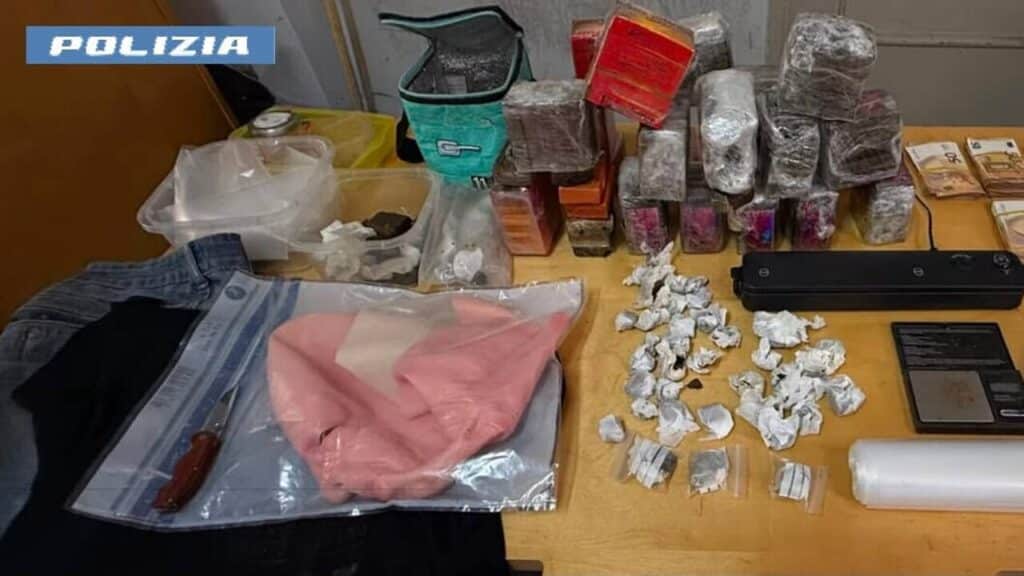 roma droga polizia