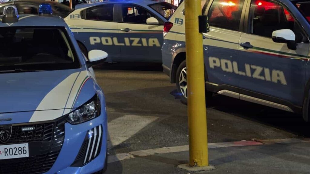 Polizia notte Roma